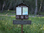 trailhead in campground