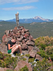 Lassen Peak from North Caribou